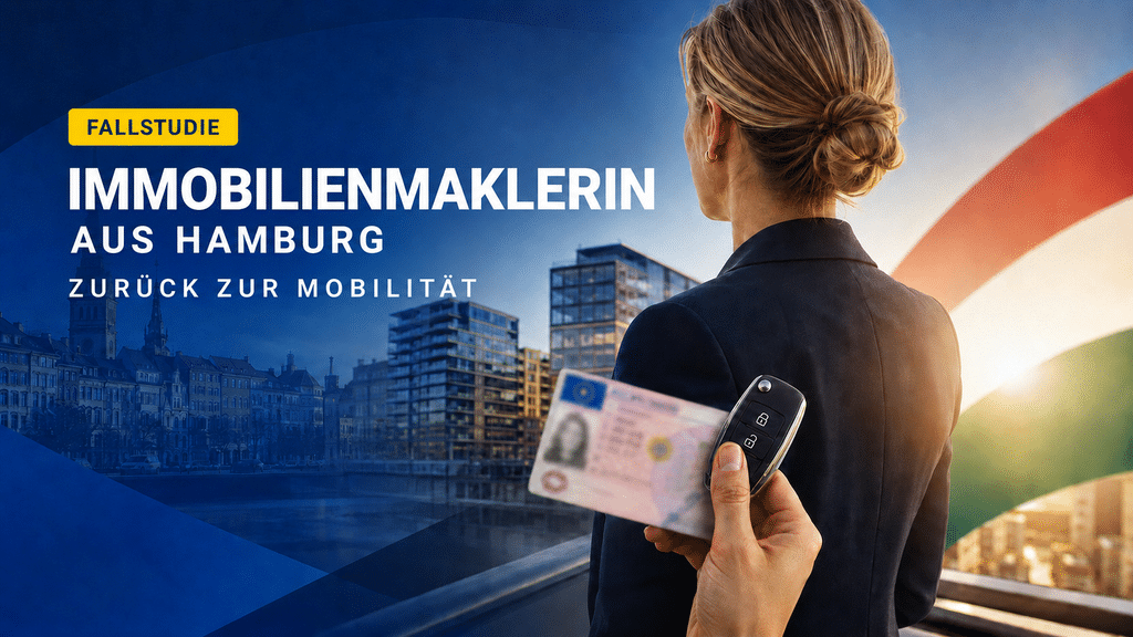 Wie Jana mit einem EU-Führerschein in Ungarn wieder mobil wurde