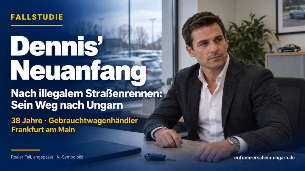 Nach illegalem Straßenrennen: Dennis’ Weg nach Ungarn
