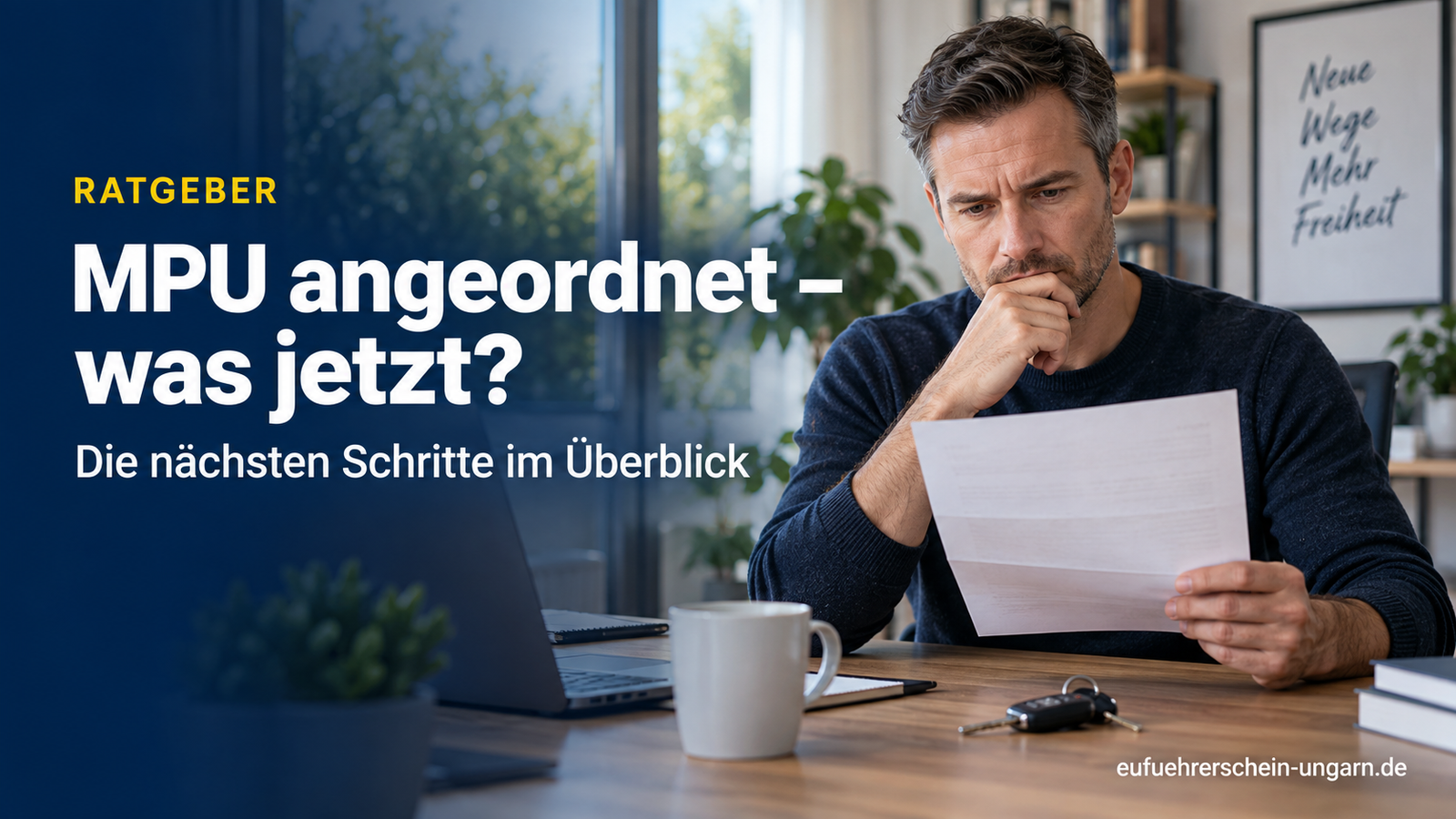 MPU angeordnet – was jetzt? Ratgeber zu den nächsten Schritten